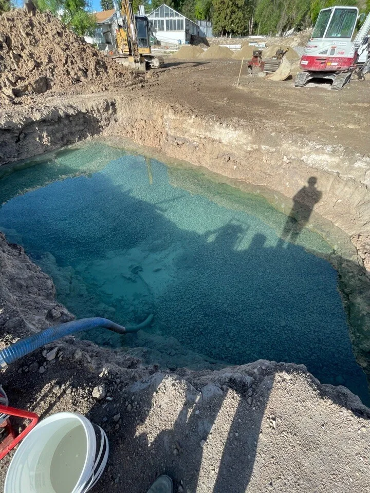 Excavation of the pool project at Homestead Resort Midway in Midway, Utah — image 3