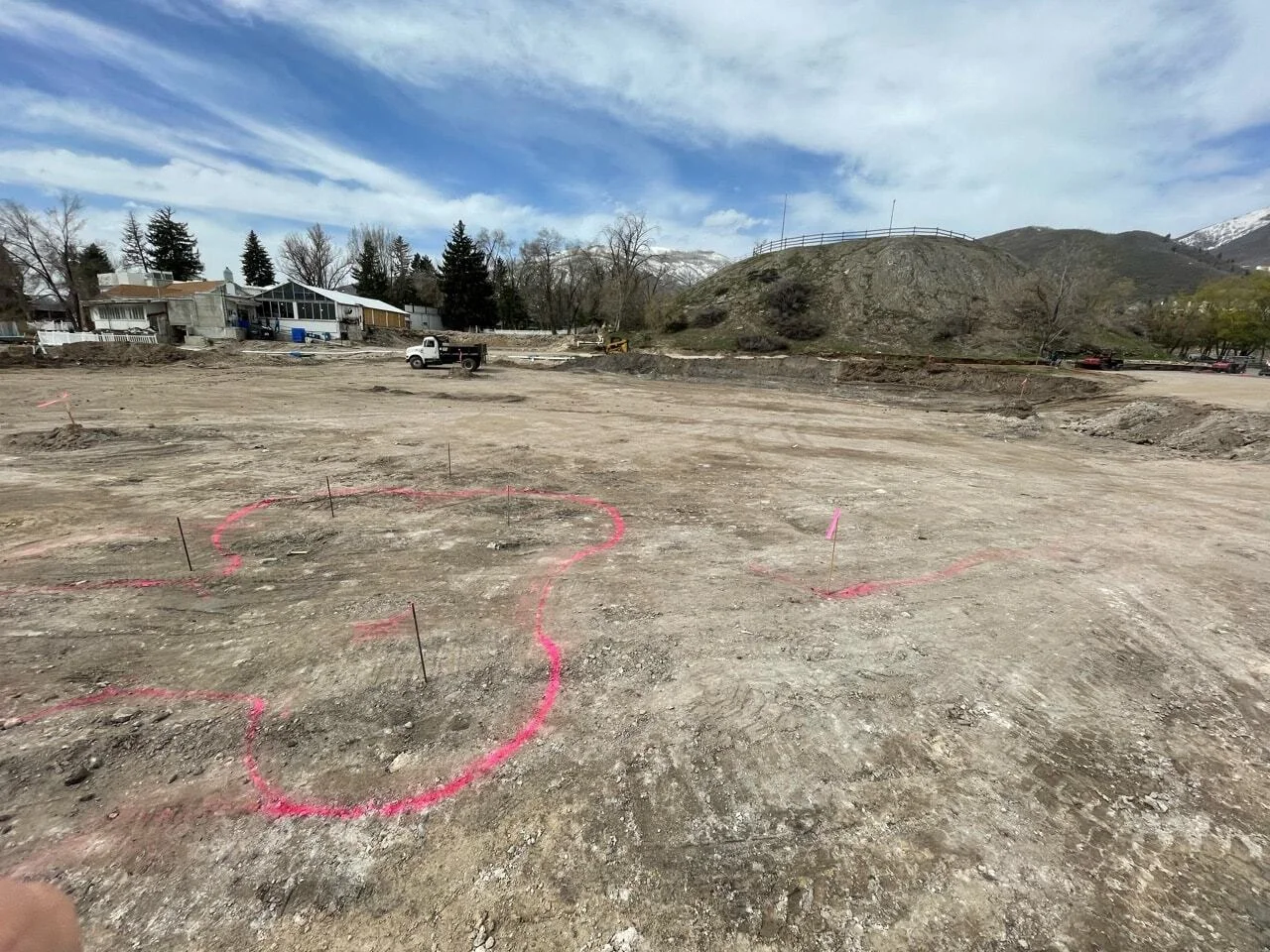 Pre-Construction of the pool project at Homestead Resort Midway in Midway, Utah — image 3
