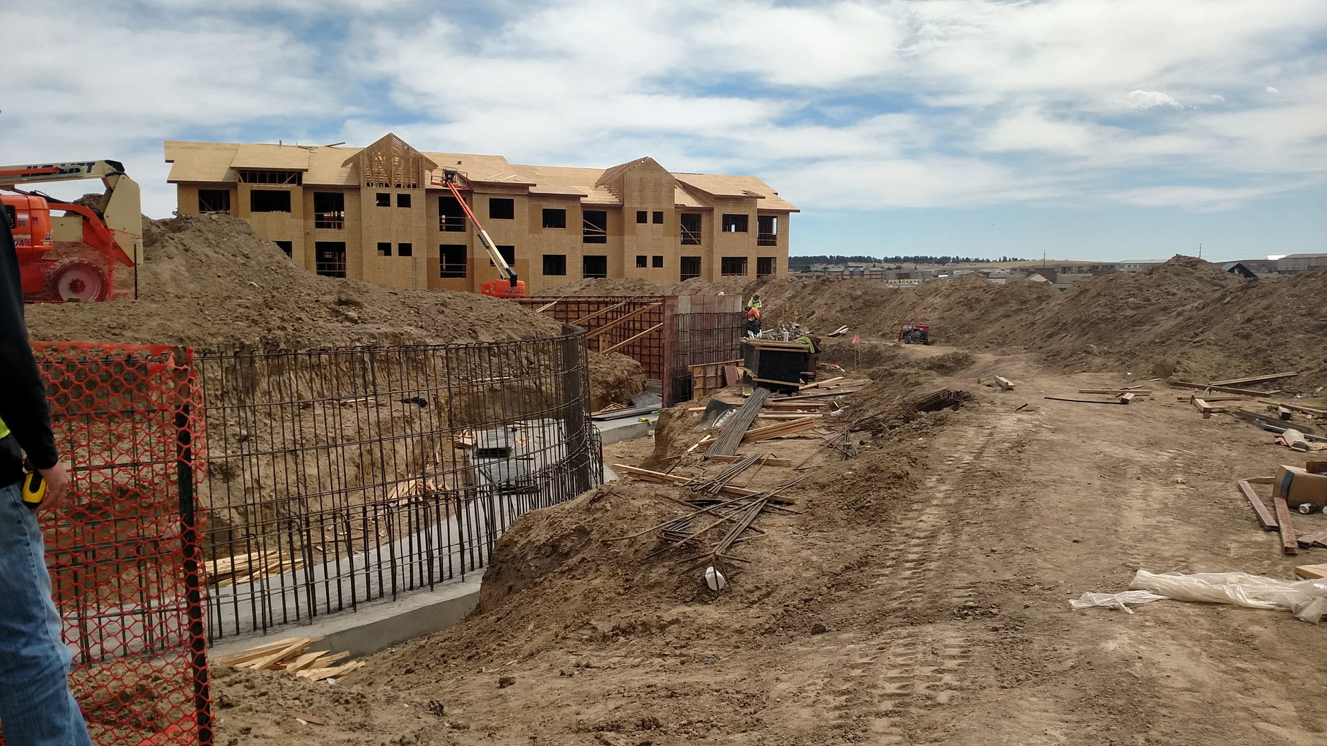 Pre-Construction of the pool project at Broadstone Vantage Point in Parker, CO — image 1