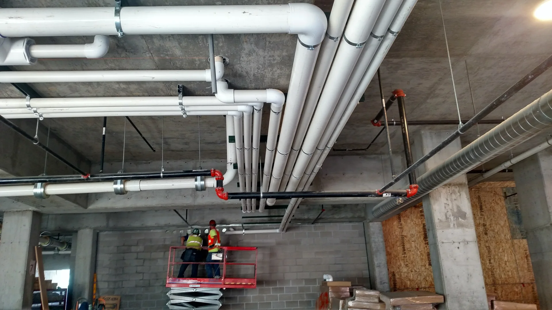Plumbing & Steel of the pool project at The Quincy in Denver, CO — image 2