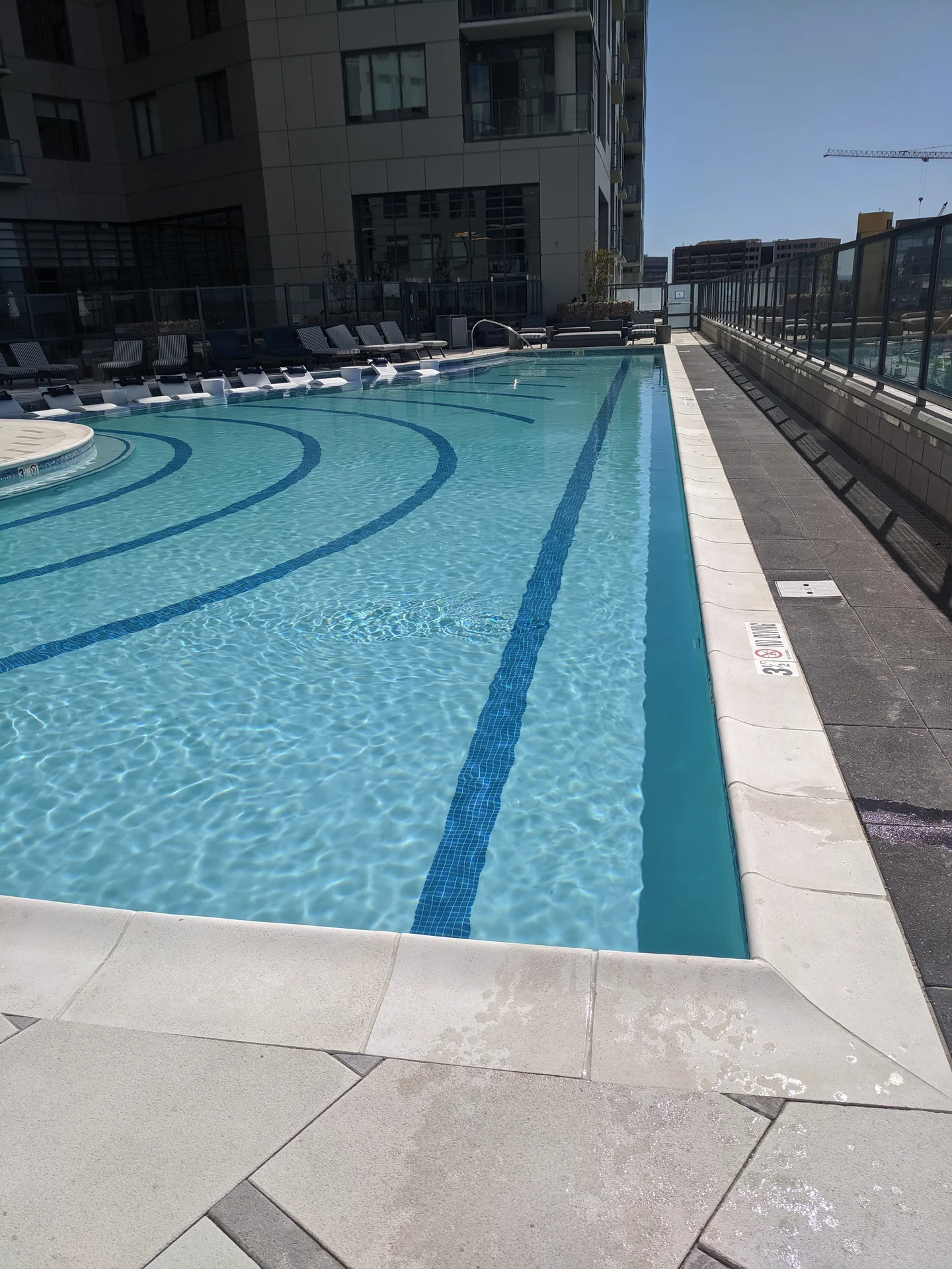 Final Photos of the pool project at Parq On Speer in Denver, CO — image 6