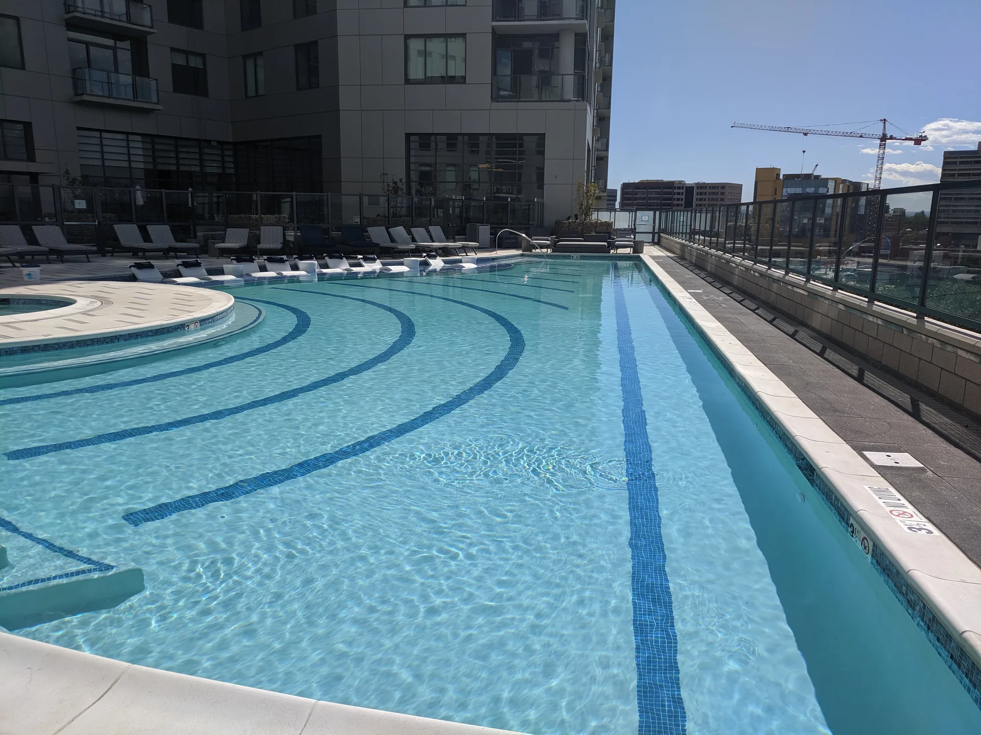 Final Photos of the pool project at Parq On Speer in Denver, CO — image 5