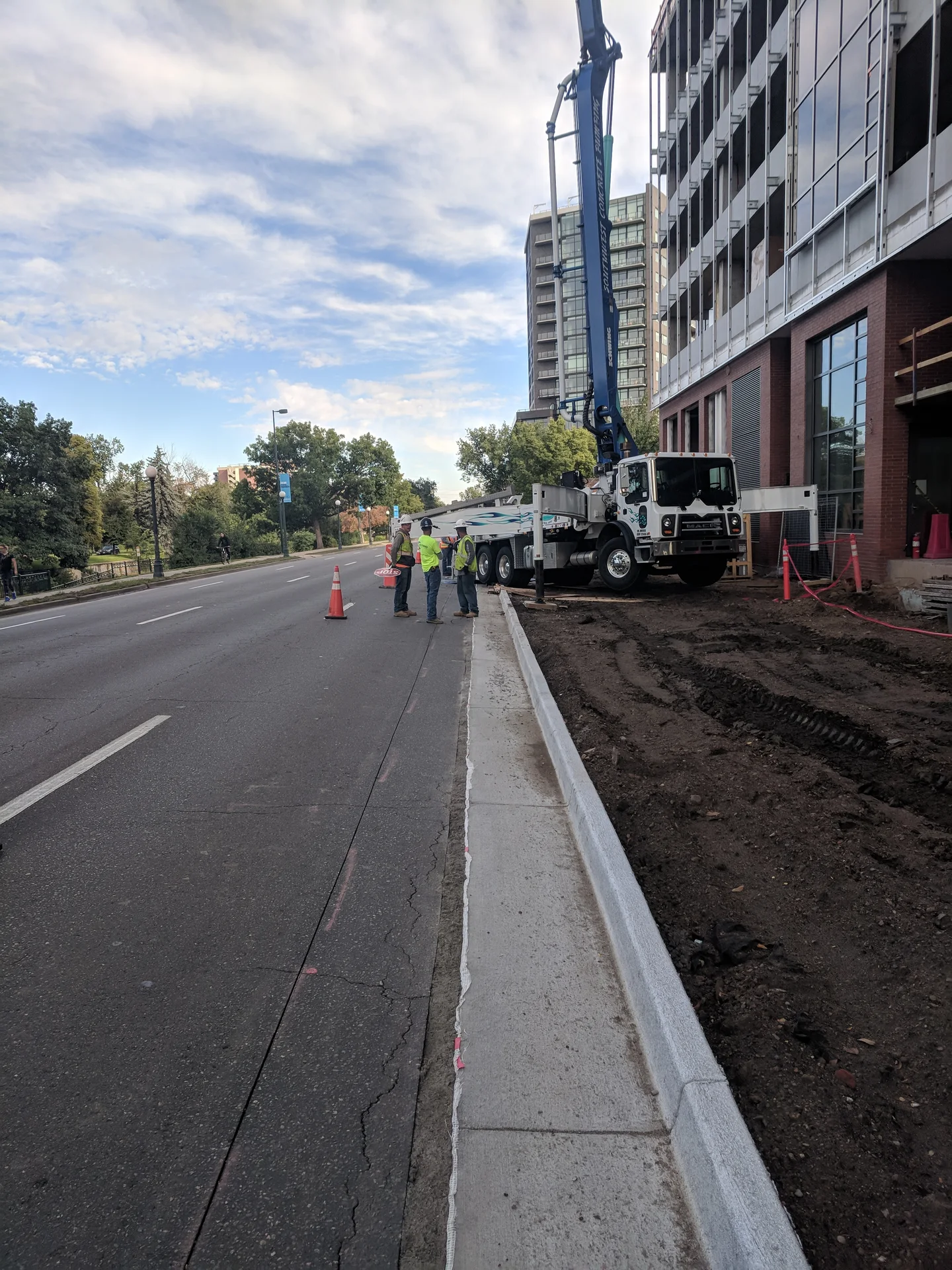 Shotcrete of the pool project at Parq On Speer in Denver, CO — image 3