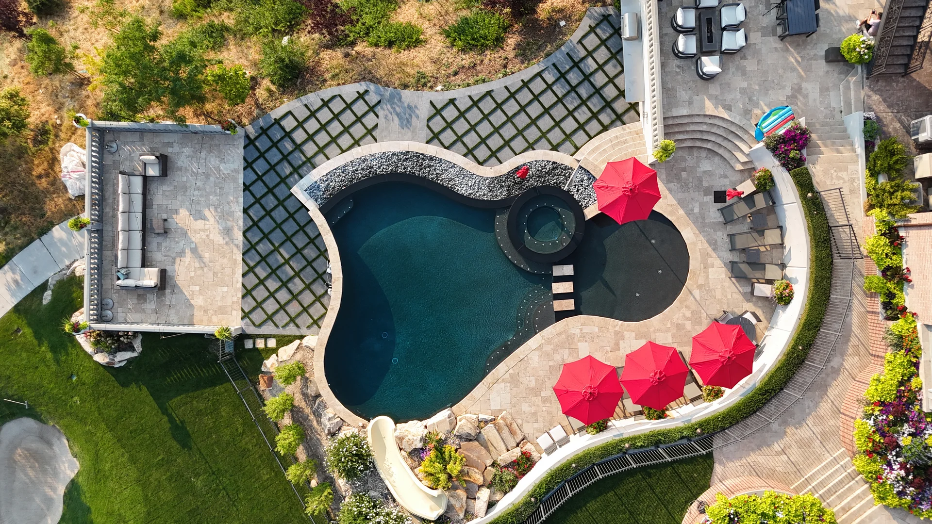 Final Photos of the pool project at Bountiful Ridge Residential in Bountiful, UT — image 6