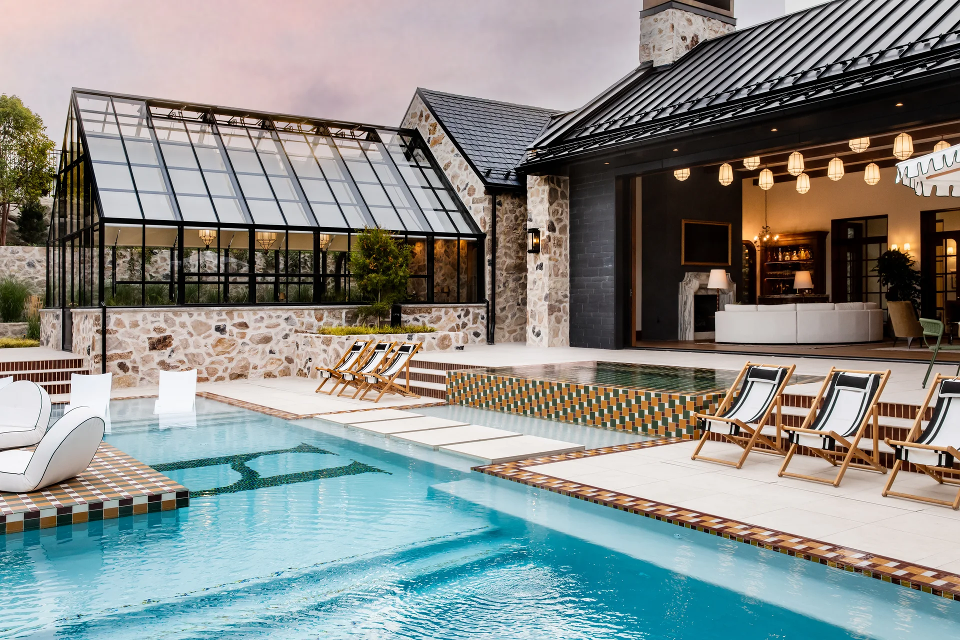 Final Photos of the pool project at Utah County Parade of Homes Best Outdoor Space Winner in Provo, UT — image 4