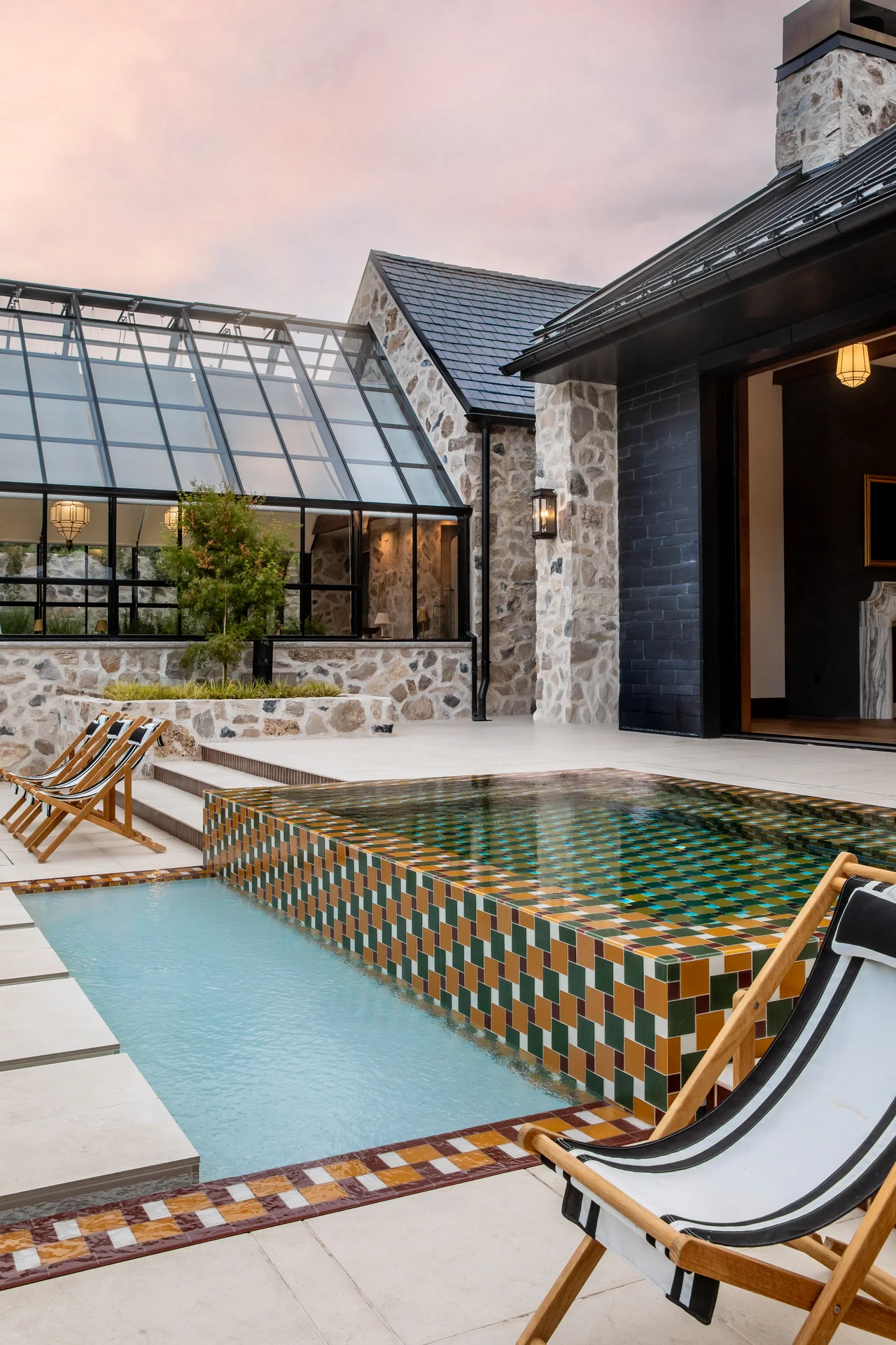 Final Photos of the pool project at Utah County Parade of Homes Best Outdoor Space Winner in Provo, UT — image 2