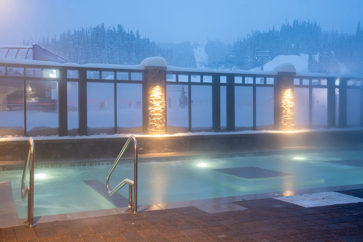 Final Photos of the pool project at Summit Hotel in Big Sky, MT — image 2